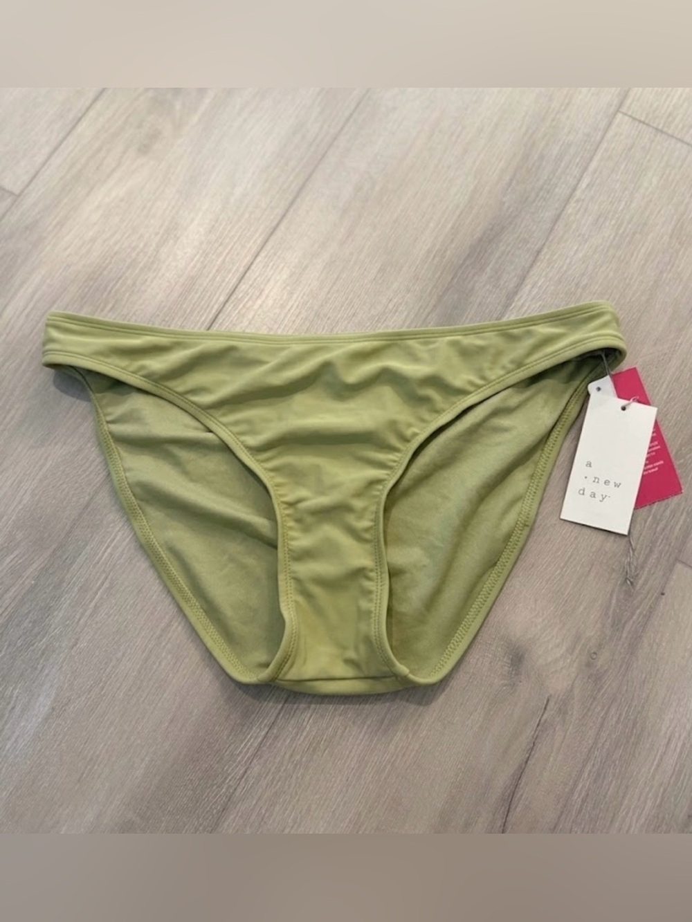 NWT Xhilaration / A New Day Olive Green Bikini Bottoms - Women's Large